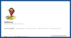 Desktop Screenshot of myetta.org